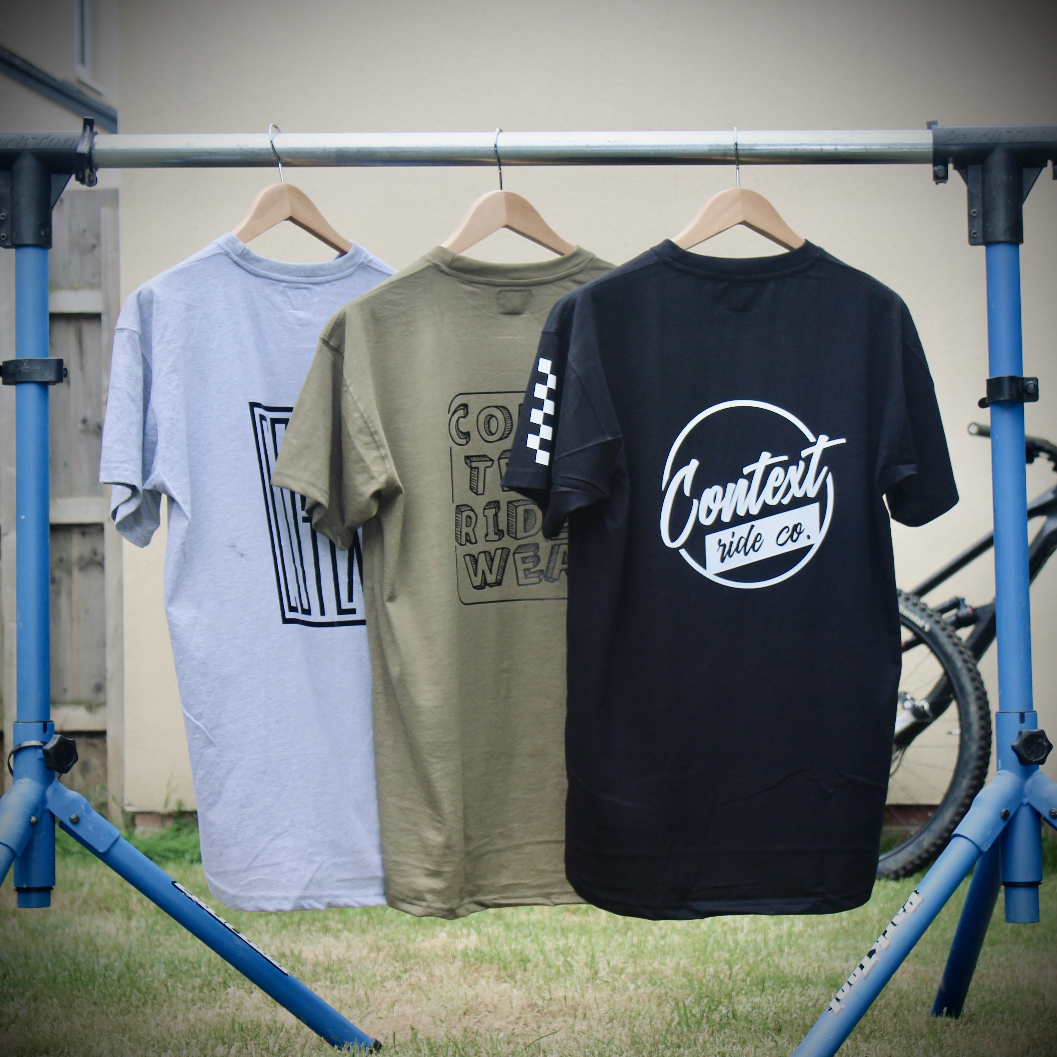 Context Ridewear MTB DH Tee Shorts Combo - MTB Tech Tee MK2