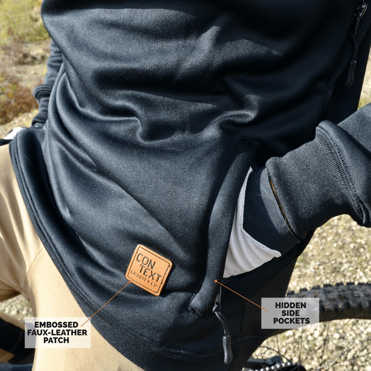 Context Ridewear Crewneck MK1 Main image 3 Side Pockets Context Ridewear Crewneck MK1 Main image 3 Side Pockets