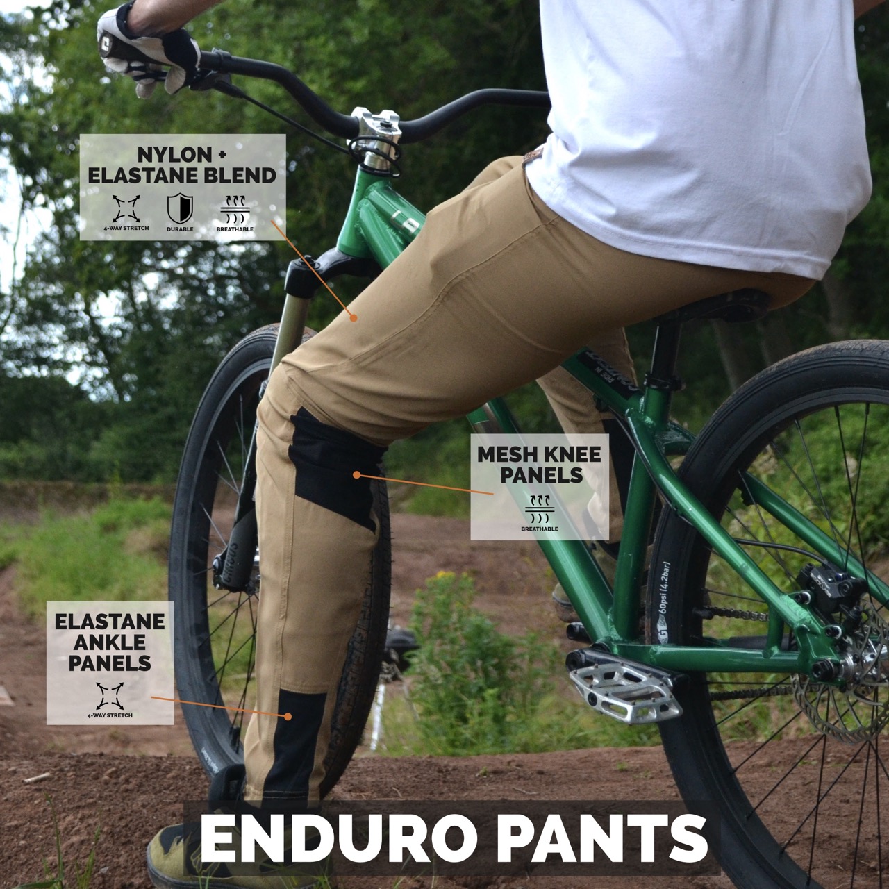 Context Ridewear MTB DH Hoodie Enduro combo - Enduro Features 1
