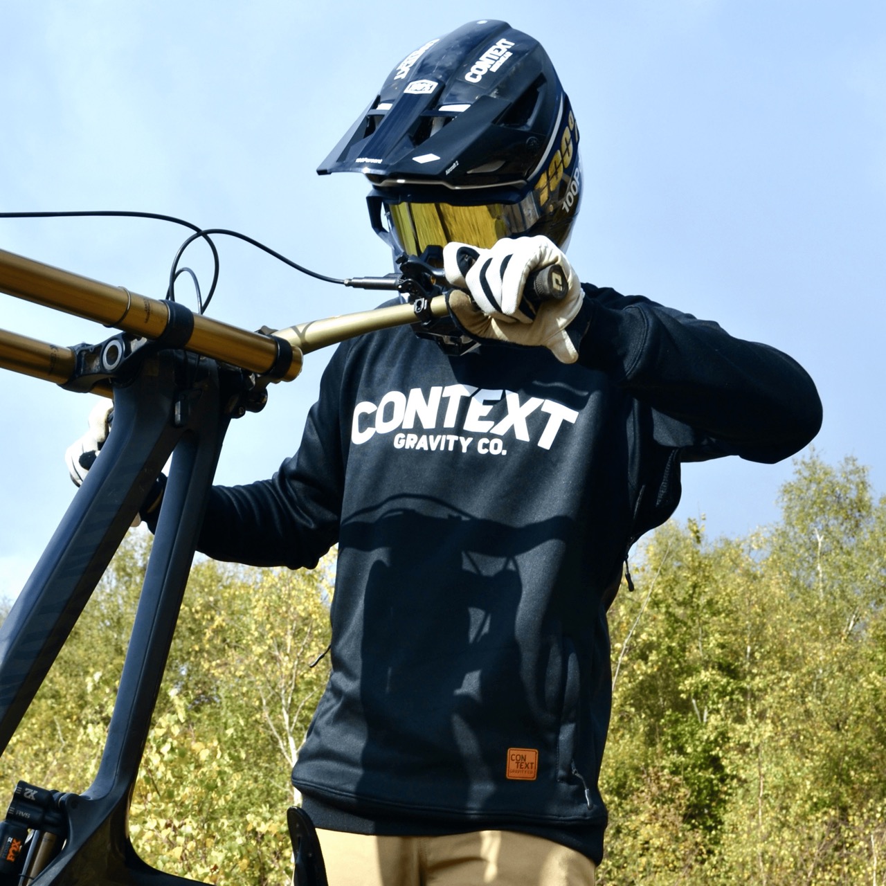 Context Ridewear MTB DH Hoodie Enduro combo - Sweatshirt Enduro 1