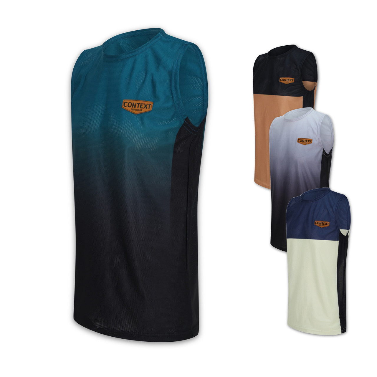 Mesh sleeveless Raceline 4 Styles Main Image Mesh sleeveless Raceline 4 Styles Main Image