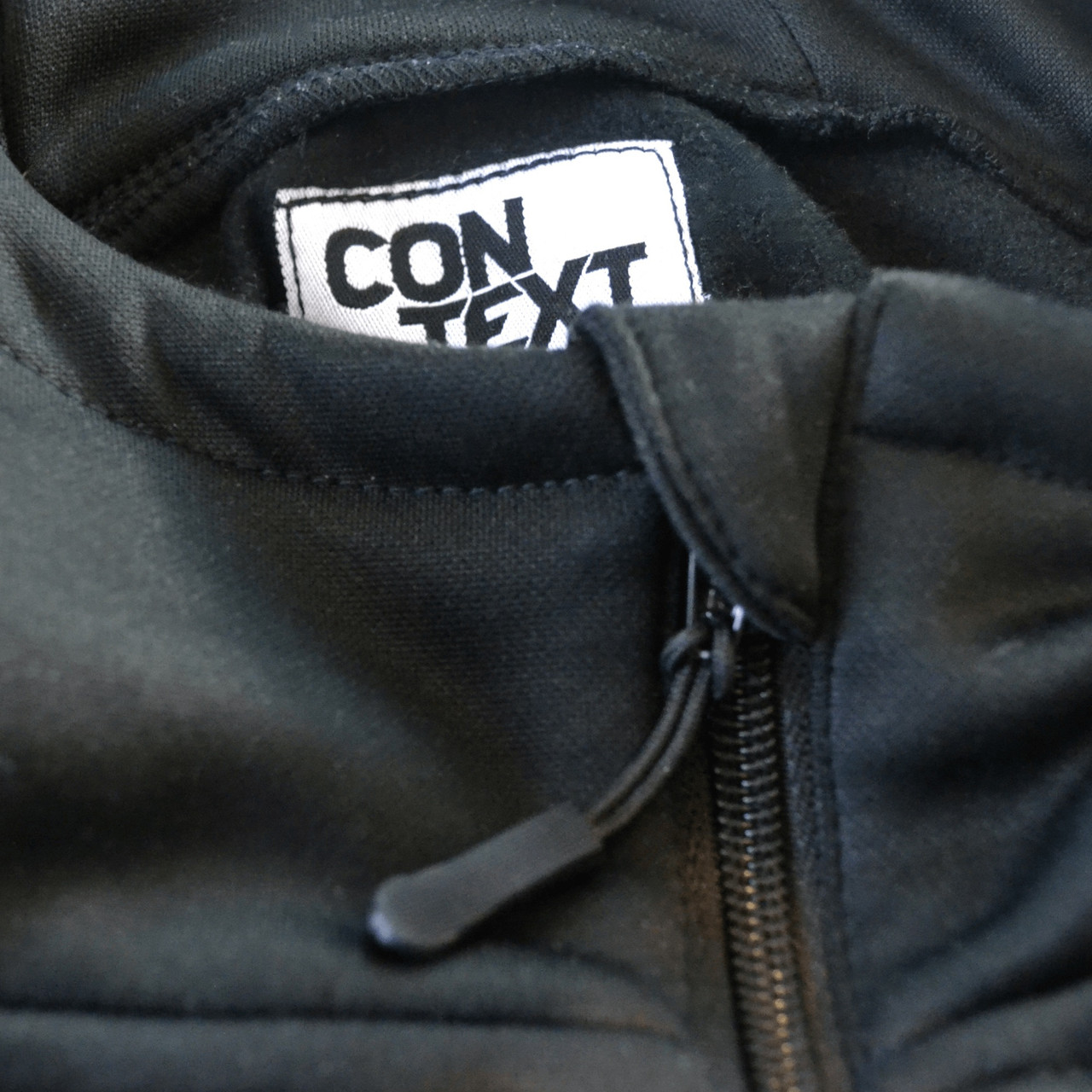 Context Ridewear Freeride Hoodie MK1 Neck zip cover and puller Context Ridewear Freeride Hoodie MK1 Neck zip cover and puller