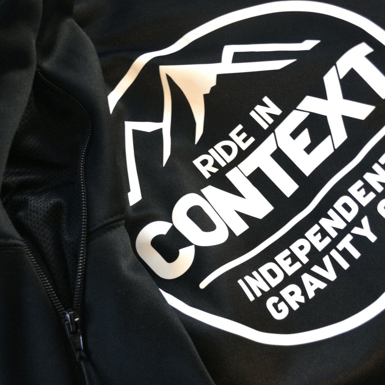 Context Ridewear Freeride Hoodie MK1 Rear Graphic and Armpit vent Context Ridewear Freeride Hoodie MK1 Rear Graphic and Armpit vent