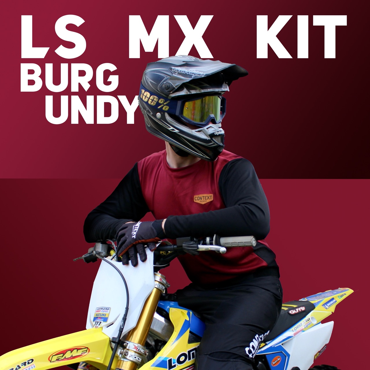 Context Moto LS Moto Combo - Burgundy 1