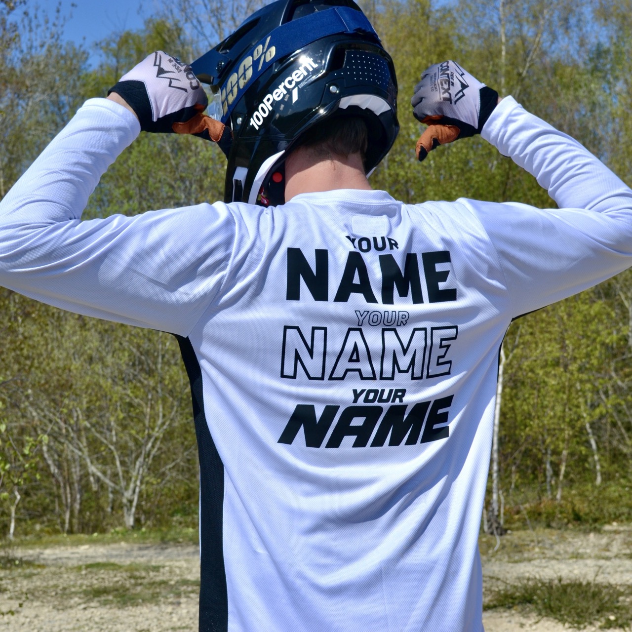 Context Ridewear Baseline Race Kit - LS Jersey Custom Printing 1