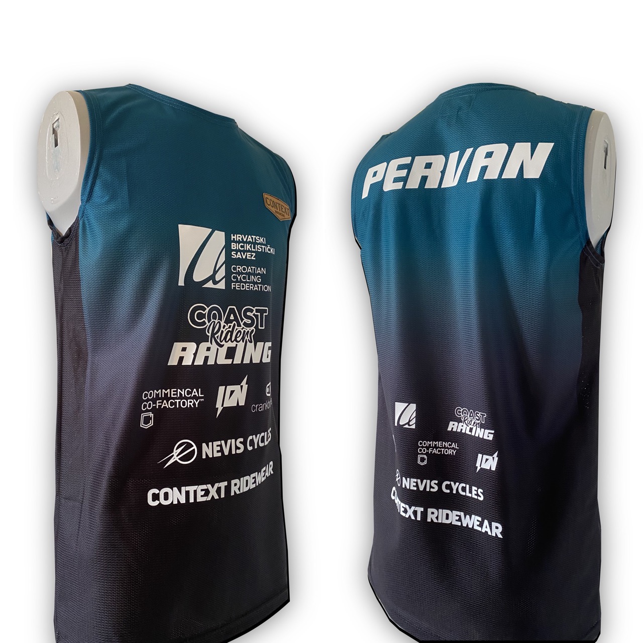 Context Ridewear Raceline Race Kit - Mesh combo 2 Print Example
