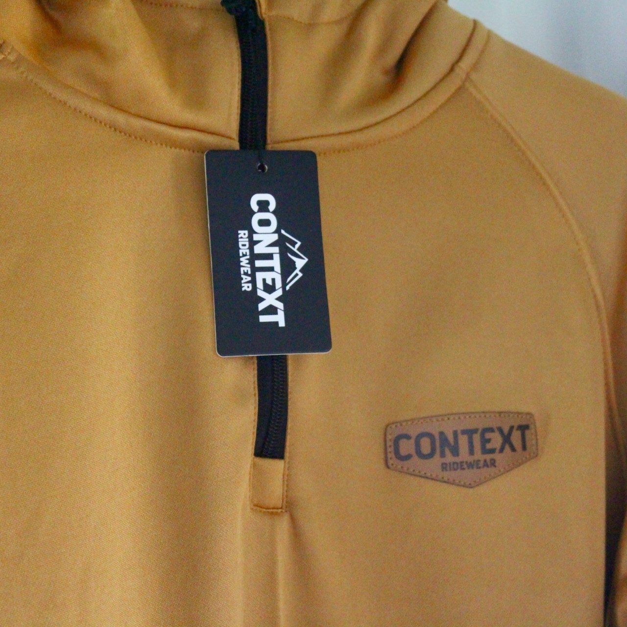 Context Ridewear Freeride Hoodie honeycomb MK1 Main image Front Badge
