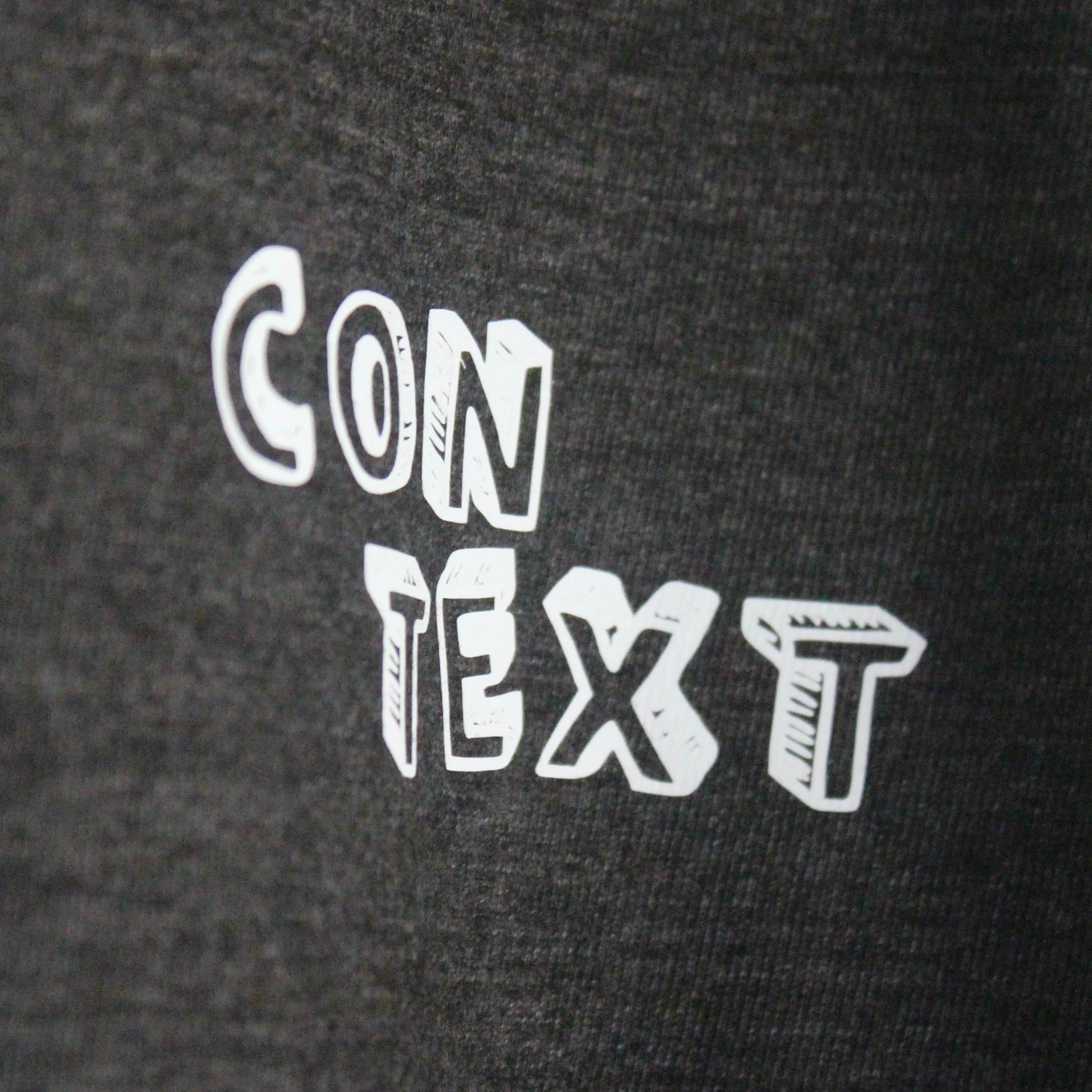 Context Ridewear FR Jersey Grey Sketchy Graphic front