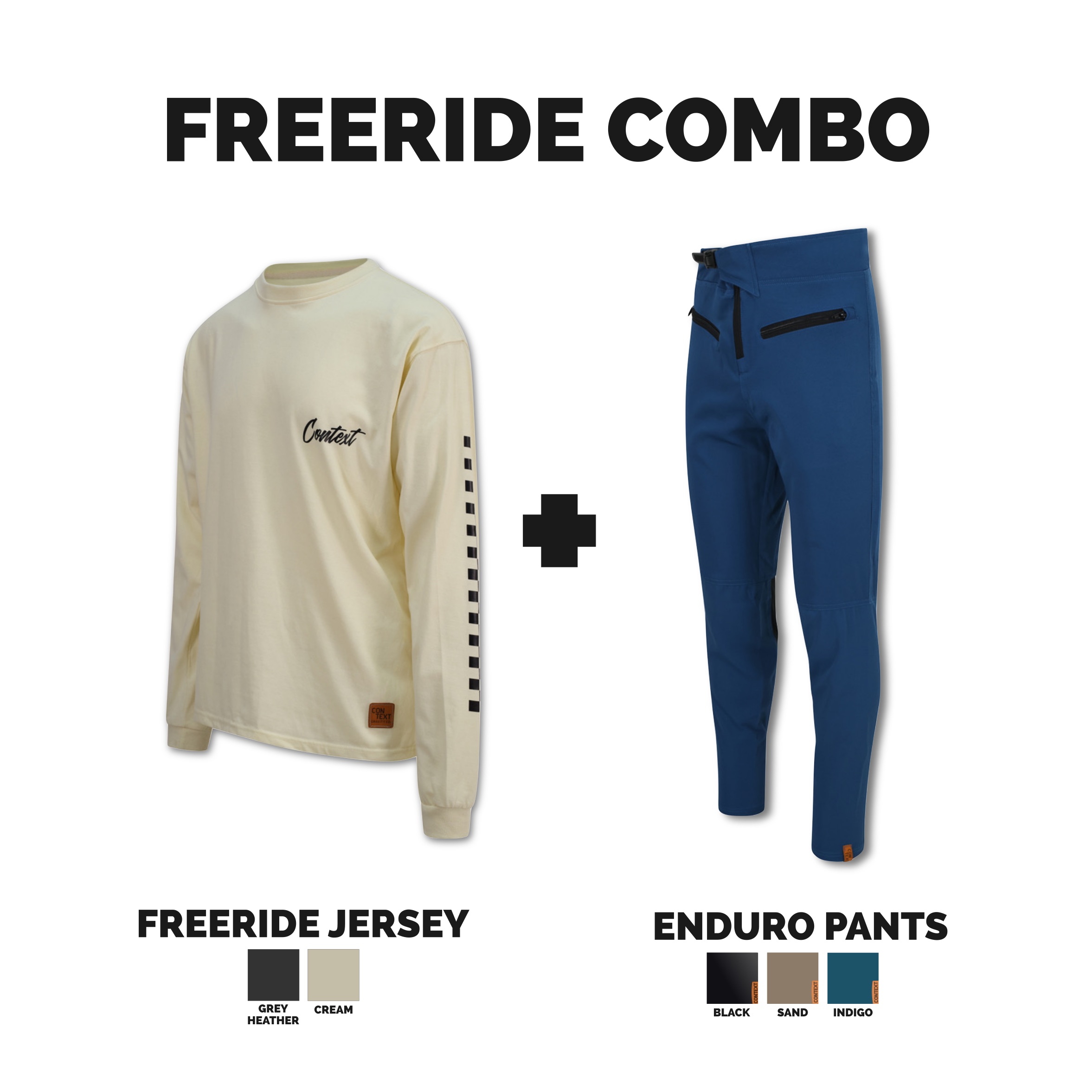 Context Ridewear Freeride Combo - Bundle Contents
