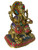 Sacred Nepali Ganesha – Handcrafted Bronze with Stone Inlay (Remover of Obstacles)