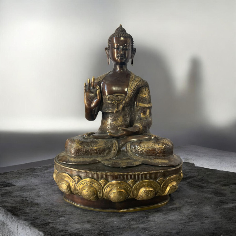 Buddha - Solid Brass