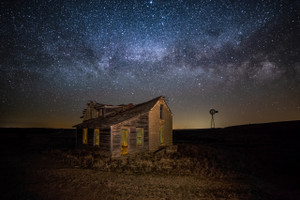 Kansas Homestead Milky Way
