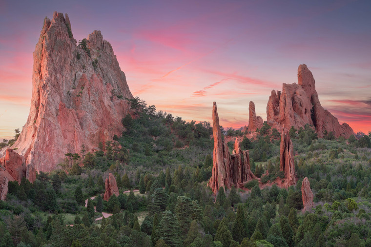 Garden of Gods Sunrise