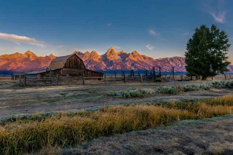 Moulton Barn Sunrise
