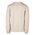 B685367 NATURAL WHITE Colour  Supersoft Lumber Aran Cardigan Studio Back Side View ShopAran.com