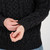 MM208 111 BLACK Colour Irish Sweater Aran Knitted Merino Wool Long Sleeve ShopAran.com MM208 111 BLACK Colour Irish Sweater Aran Knitted Merino Wool Long Sleeve ShopAran.com