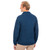 SA209 303 ATLANTIC BLUE Colour Aran Knit Shawl Collar Sweater Diamond & Cable Stitch with Button Closure ShopAran.com