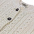 A685 162 NATURAL WHITE Colour Traditional Irish Cardigan with Crew Neck Aran Patterns ShopAran.com