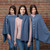 Lightweight Lambswool Seashell Buttons Shawl