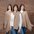 Lightweight Lambswool Seashell Buttons Shawl