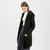 ML116 102 ARMY GREEN Colour Women Aran Knit Cardigan with Moss Stitch and Cable Sleeves Open Front Style ShopAran.com