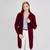 Women's Irish Knit Hooded Coat