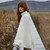 ML165 100 NATURAL WHITE Colour Irish Knit Poncho Cable Rope Stitch Detail ShopAran.com