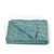 B659 373 SEAFOAM GREEN Colour Kids Merino Wool Throw with Aran Designs ShopAran.com