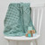 B659 373 SEAFOAM GREEN Colour Supersoft Merino Wool Kids Irish Blanket ShopAran.com