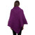 IFL182 616 Triangular Aran Poncho for Women Backview ShopAran.Com