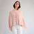 LLS110 908 Women’s Irish Knit Asymmetrical Poncho in Lambswool ShopAran.Com