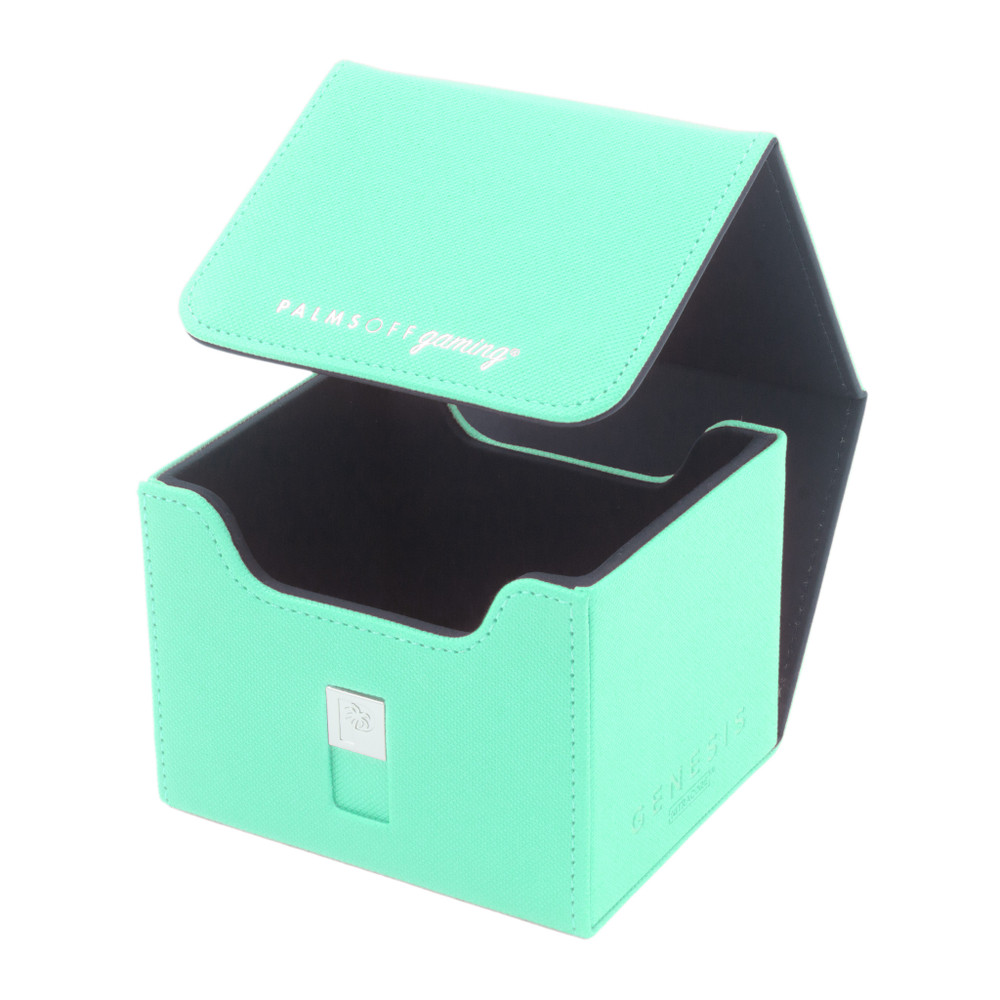 Palms Off Gaming Genesis Deck Box 100+ Turquoise