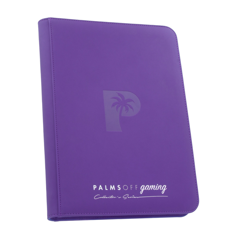 Palms Off Gaming Collector's Series 9 Pocket Binder - PURPLE
