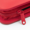 Durable premium steel zipper, hole punched for easy binder labelling.