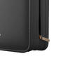 Durable steel zipper in metallic gold finish