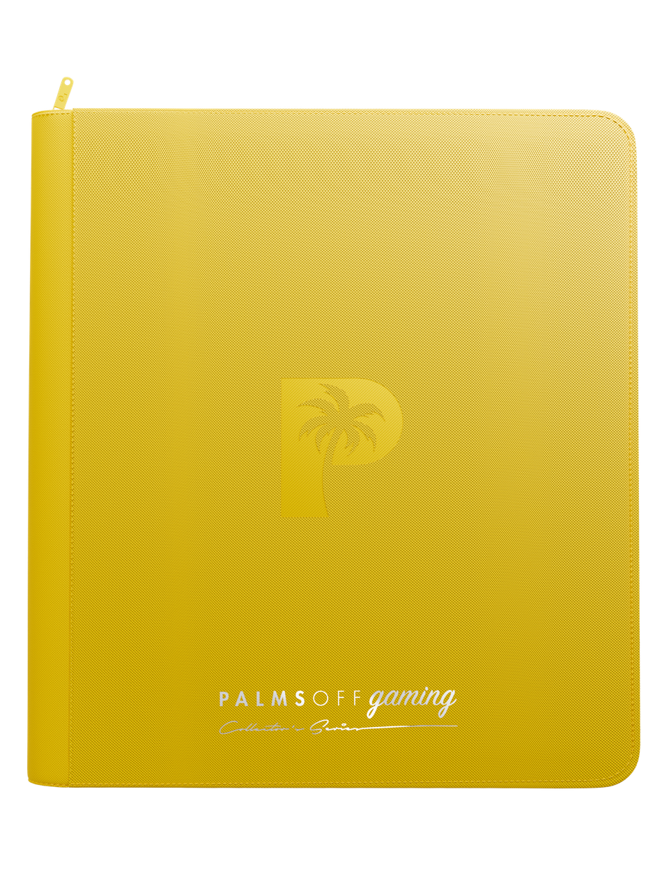 Collector's Series 12 Pocket Zip Binder - Yellow