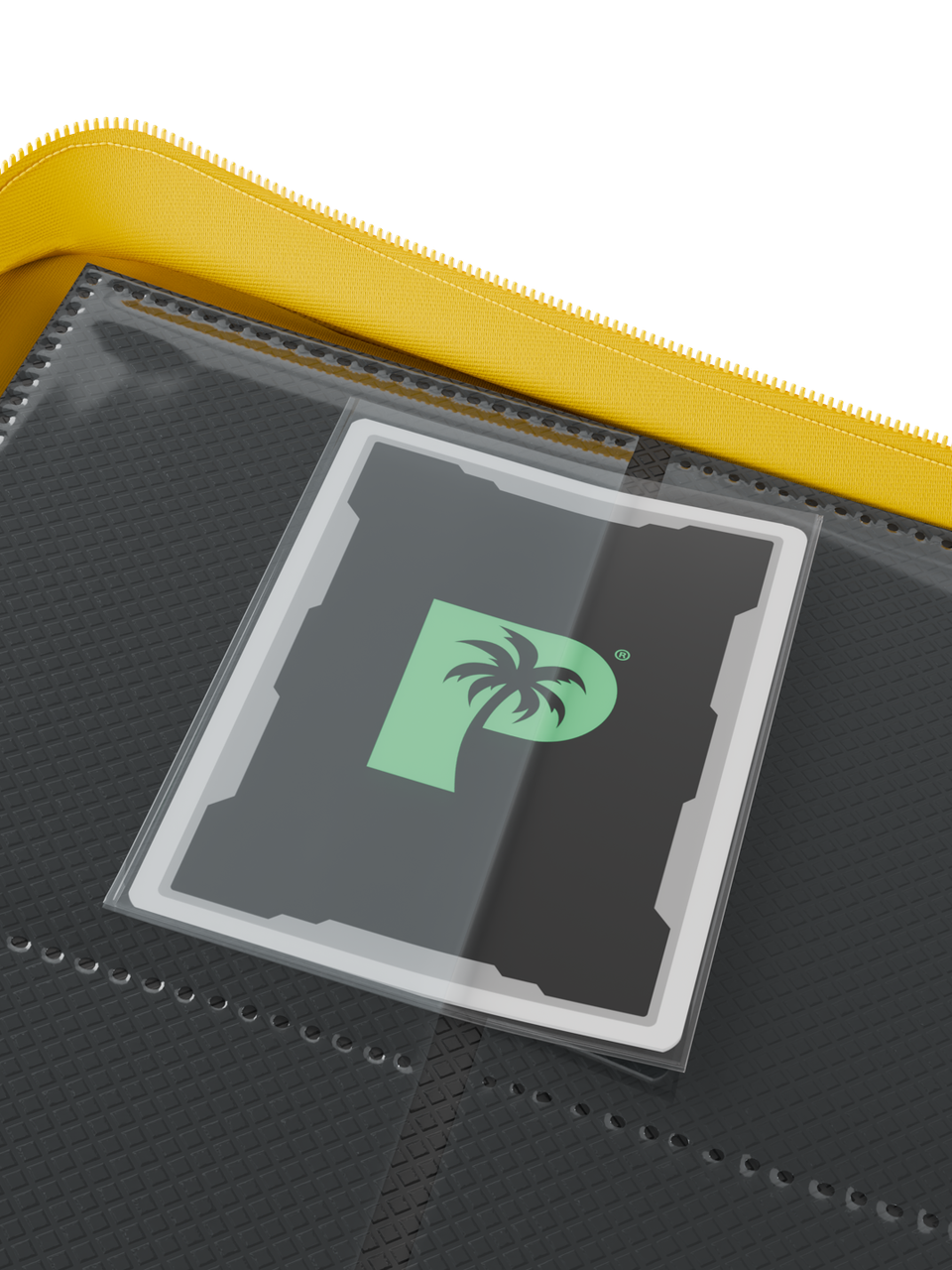 Collector's Series 12 Pocket Zip Binder - Yellow