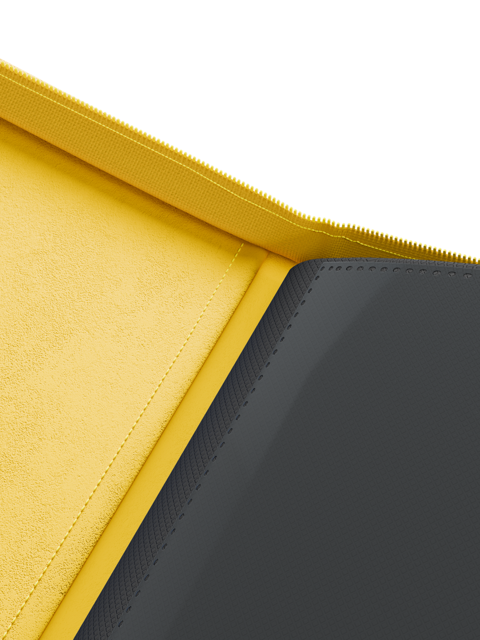 Collector's Series 12 Pocket Zip Binder - Yellow