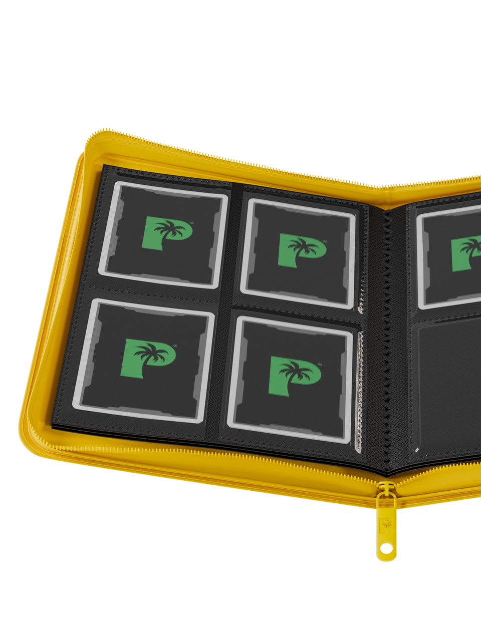 Collector's Series 4 Pocket Zip Binder - Yellow