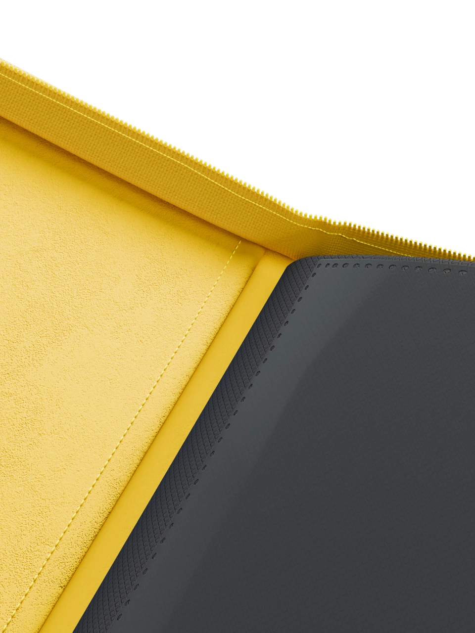 Collector's Series 4 Pocket Zip Binder - Yellow