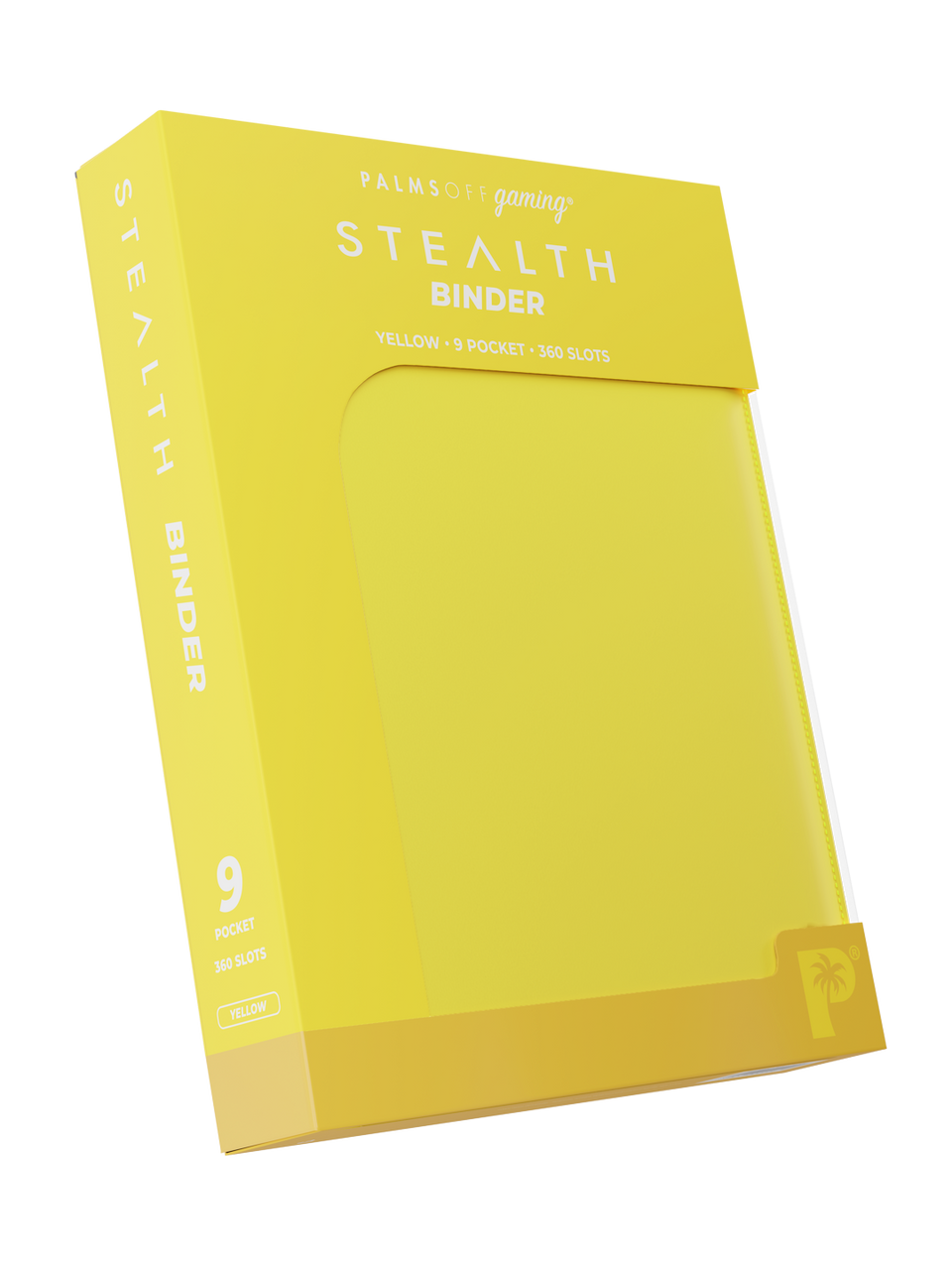 Stealth 9 Pocket Zip Binder - Yellow Stealth 9 Pocket Zip Binder - Yellow