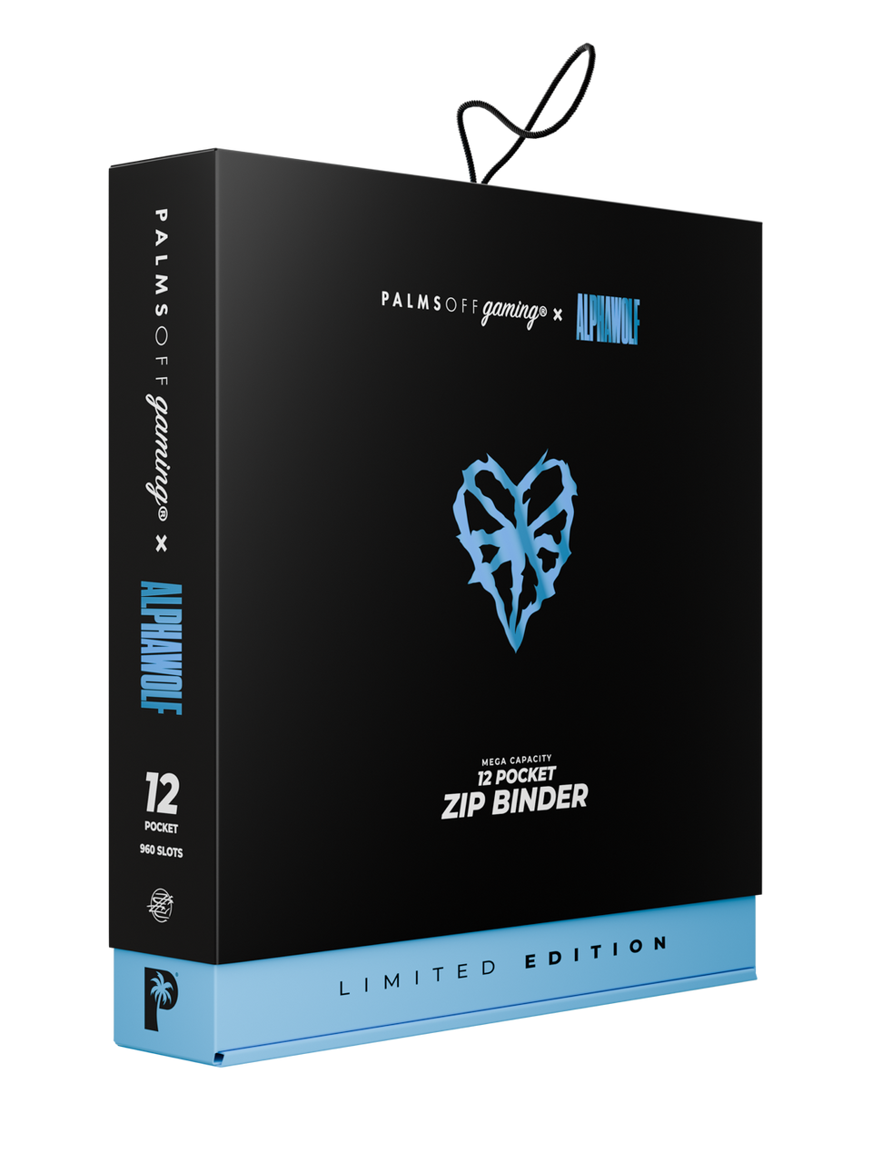 Limited Edition MEGA Capacity 12 Pocket Zip Binder - POG X Alpha Wolf