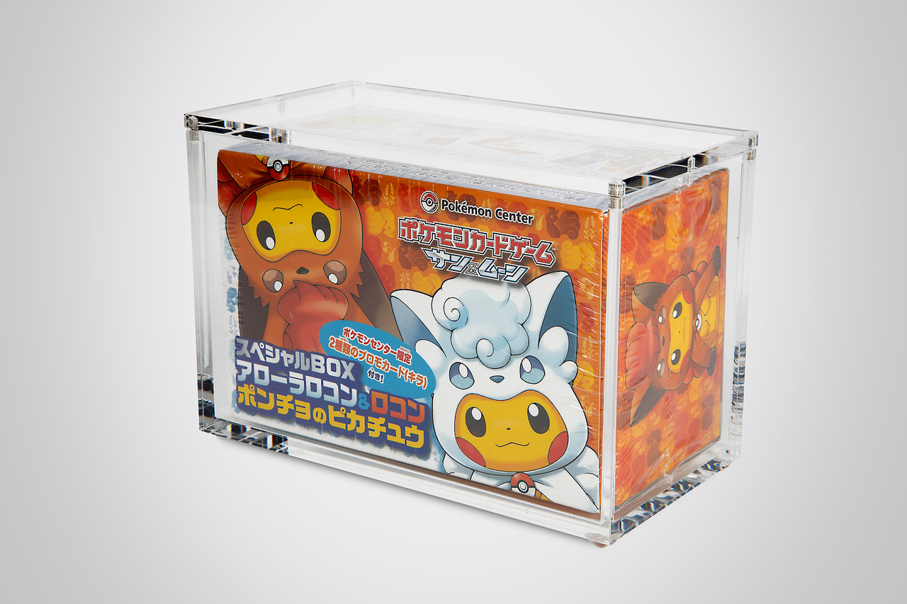 Japanese Collection Box Acrylic Case - Palms Off Gaming