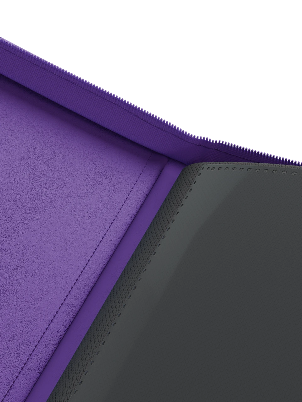 Collector's Series 12 Pocket Zip Binder - Purple