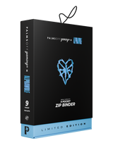 Limited Edition MEGA Capacity 9 Pocket Zip Binder - POG X Alpha Wolf.