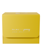 Palms Off Gaming Collector's Series medium yellow graded card case holds up to 40 PSA or BGS graded cards.