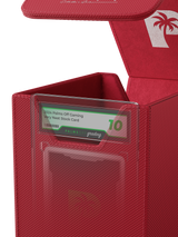 Collector's Series Graded Card Storage Case - Small - Red
