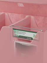 Palms Off Gaming large pink graded card case designed to fit PSA and BGS graded cards securely.