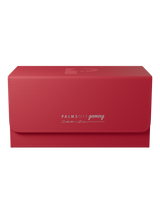 Palms Off Gaming Collector's Series large red graded card case holds up to 60 PSA or BGS graded cards.