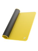 Palms Off Gaming yellow Core playmat, made for stylish and comfortable TCG play with Pokémon, MTG, One Piece and more.